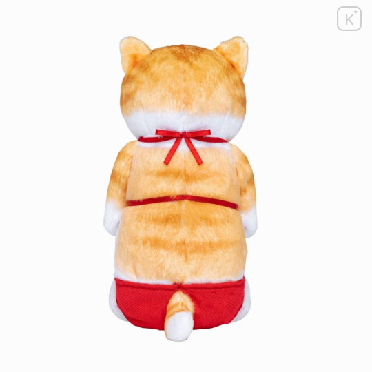 Japan Mofusand Plush Toy - Cat / Red Swimsuit - 5