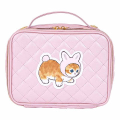 Japan Mofusand Store Vanity Pouch - Cat / Rabbit Nyan