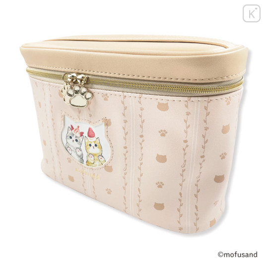 Japan Mofusand Store Vanity Pouch - Cat / Sweets Brown - 5