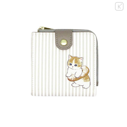 Japan Mofusand Mini Wallet - Cat / Stripe - 1