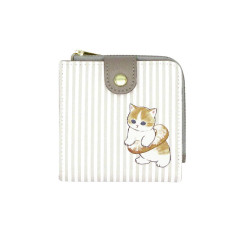 Japan Mofusand Mini Wallet - Cat / Stripe