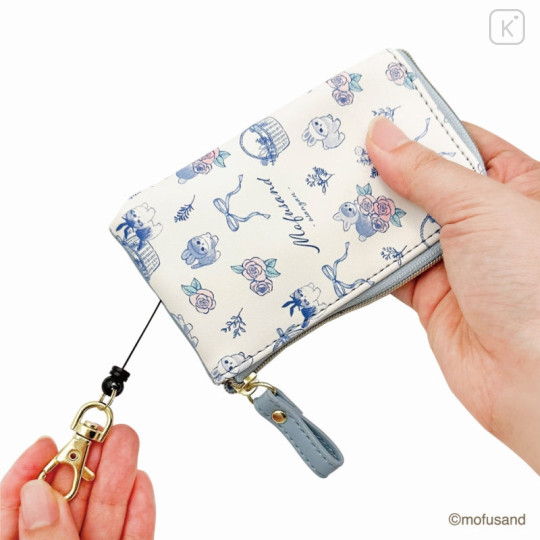 Japan Mofusand Store Key & Pass Case Card Holder - Cat / Rabbit - 7