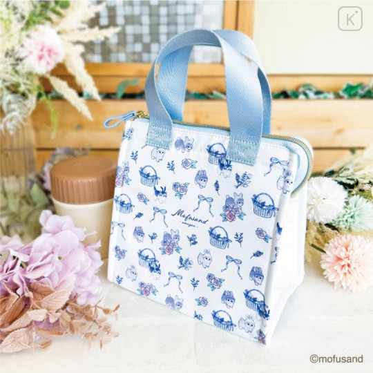 Japan Mofusand Store Insulated Cooler Bag Lunch Bag - Cat / Rabbit - 2