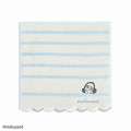 Japan Mofusand Embroidered Mini Towel - Cat / Shark Stripe - 1