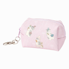 Japan Mofusand Store Small Pouch - Cat / Rabbit Pink