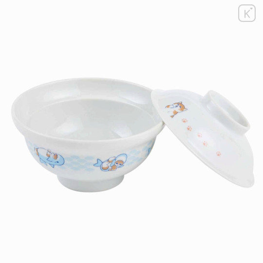 Japan Mofusand Bowl with Lid - Cat - 4
