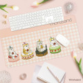 Japan Mofusand Desk Mat - Cat / Sweet - 4