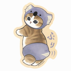 Japan Mofusand Exhibition Vinyl Sticker - Cat / Koala