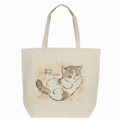 Japan Mofusand Exhibition Large Tote Bag - Cat / Heaven