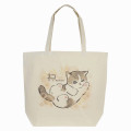 Japan Mofusand Exhibition Large Tote Bag - Cat / Heaven - 1