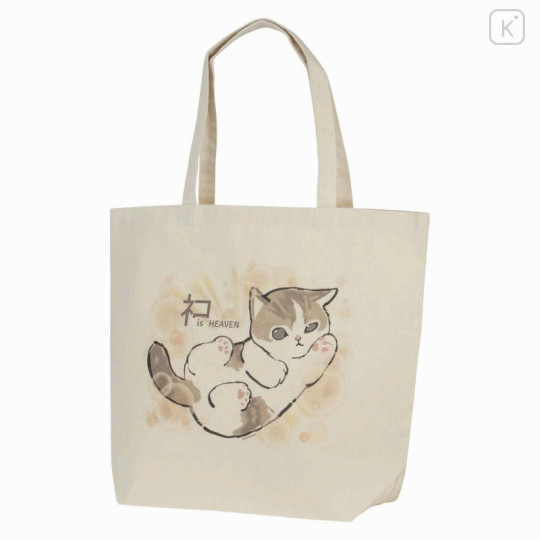 Japan Mofusand Exhibition Large Tote Bag - Cat / Heaven - 4