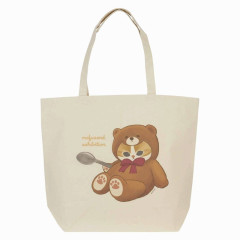 Japan Mofusand Exhibition Large Tote Bag - Cat / Teddy Bear Cosplay