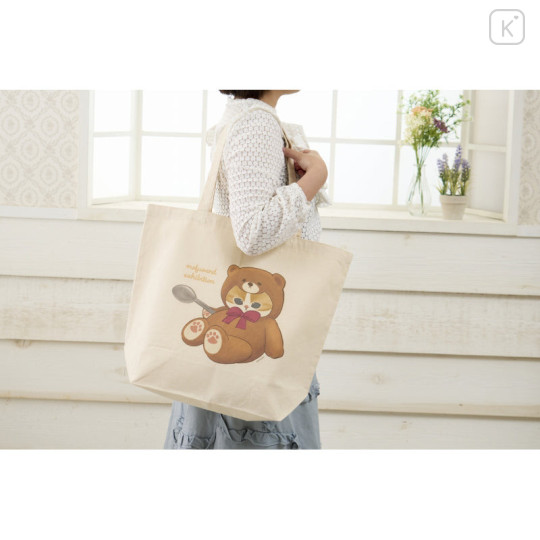 Japan Mofusand Exhibition Large Tote Bag - Cat / Teddy Bear Cosplay - 2