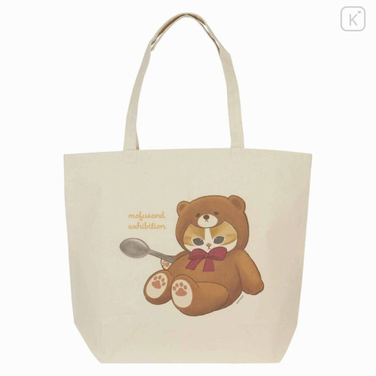 Japan Mofusand Exhibition Large Tote Bag - Cat / Teddy Bear Cosplay - 3