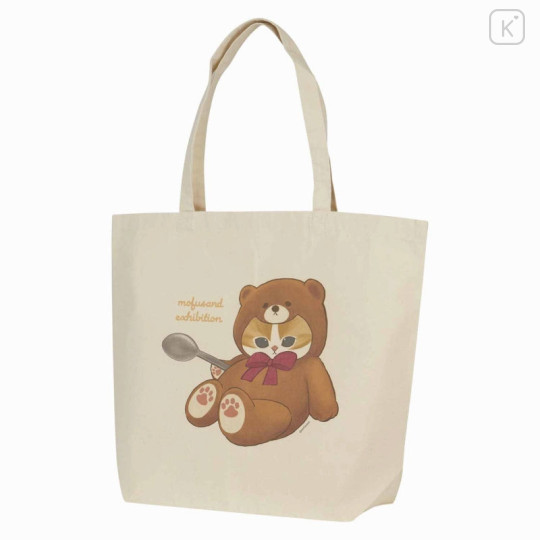 Japan Mofusand Exhibition Large Tote Bag - Cat / Teddy Bear Cosplay - 4