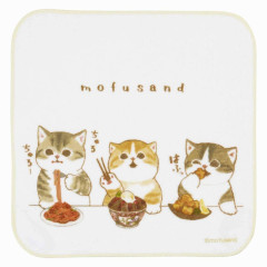 Japan Mofusand Exhibition Hand Towel - Cat / Mogu Mogu Nyan