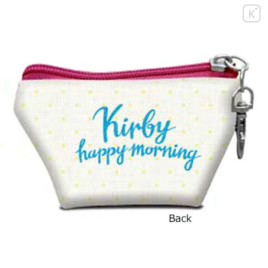 Japan Kirby Triangular Mini Pouch - Happy Morning / Waddle Dee Make Up - 2