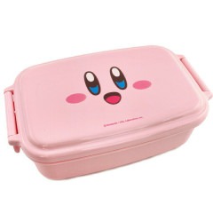 Japan Kirby Bento Lunch Box - Face Smile Pink