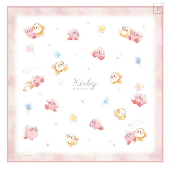 Japan Kirby Bento Lunch Cloth - Kirby & Waddle Dee : Starry Dream - 1