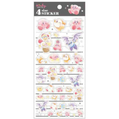 Japan Kirby 4 Size Sticker - Kirby & Friends v2