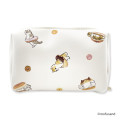 Japan Mofusand Store Square Pouch - Cat / Sweets / White - 4
