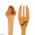 Japan Mofusand Wooden Fork - Cat / Shark - 6