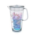 Japan Disney Store Pitcher & Cup Set - Stitch Under The Sea / Chill Life Drinkware - 2