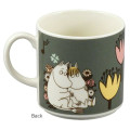 Japan Moomin Porcelain Mug - Characters / Green - 2