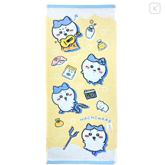 Japan Chiikawa Face Towel - Hachiware - 1