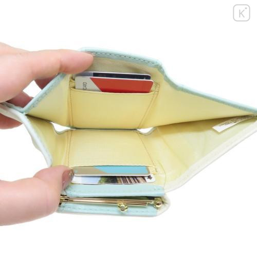 Japan Chiikawa Mini Trifold Wallet - Friends / Blue & White - 4