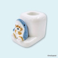 Japan Mofusand Toothbrush Stand with Figure - Cat / Shark Nyan - 4