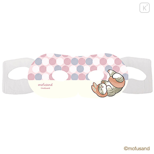 Japan Mofusand Hot Eye Care Mask 3pcs - Cat / Bunny - 2