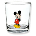 Japan Disney Colorful Glass Tumbler - Mickey Mouse / Smile Everyday - 1