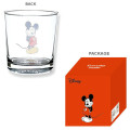 Japan Disney Colorful Glass Tumbler - Mickey Mouse / Smile Everyday - 3