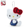 Japan Sanrio Original Mascot Holder - Hello Kitty / Hello Everyone - 1