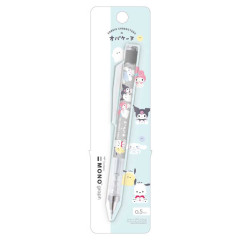 Japan Sanrio × Obakenu Mono Graph Shaker Mechanical Pencil - Characters / Grey