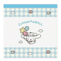 Japan Sanrio Square Memo Pad - Cinnamoroll / Kid Blush