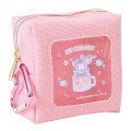 Japan Sanrio Petit Pouch with Carabiner - My Melody Special Drink - 1