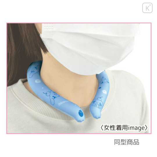 Japan Sanrio Ice Loop (M) Cooling Neck Wrap - Kuromi - 3