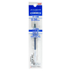 Japan Uni Jetstream SXR-38 0.38mm Ball Pen Refill - Blue