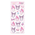 Japan Sanrio 3D Sticker - My Melody & Kuromi / Beauty - 1