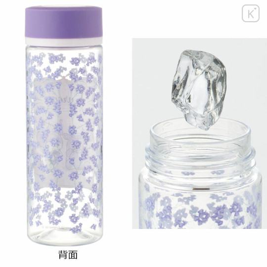 Japan Sanrio Bottle - Kuromi / Purple Flora - 3
