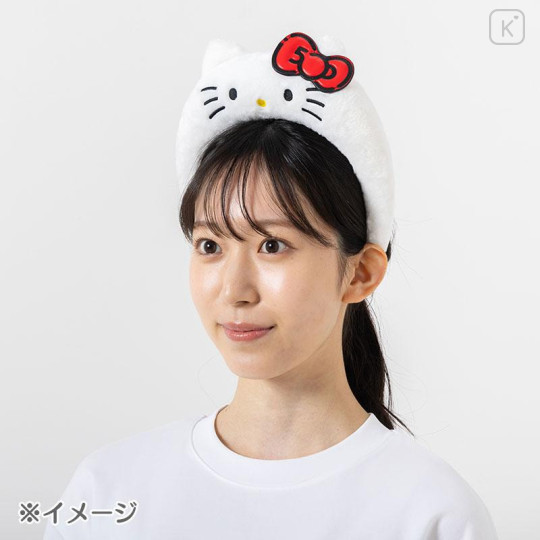 Japan Sanrio Original Headband - Hello Kitty / Hello Everyone - 5