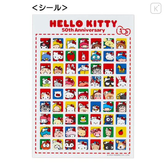 Japan Sanrio Original A5 File with Sticker Set - Hello Everyone - 5