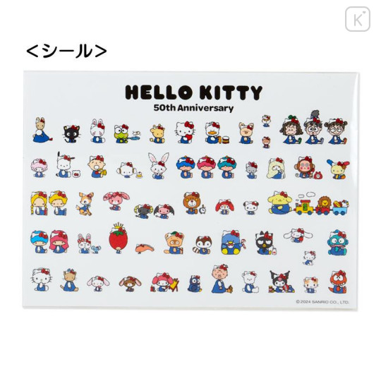 Japan Sanrio Original A5 File with Sticker Set - Hello Everyone - 7