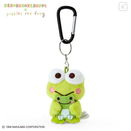 Japan Sanrio × Pickles the Frog Mascot Holder - Keroppi - 1