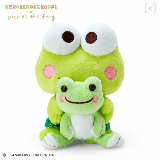Japan Sanrio × Pickles the Frog Plush Toy - Keroppi - 1