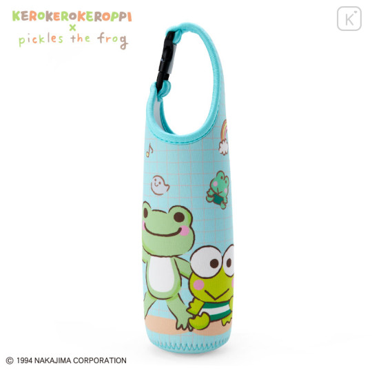 Japan Sanrio × Pickles the Frog Bottle Cover - Keroppi & Pickles - 1