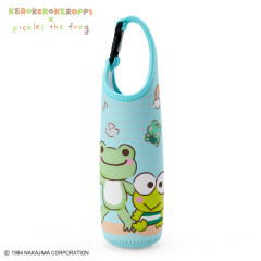 Japan Sanrio × Pickles the Frog Bottle Cover - Keroppi & Pickles
