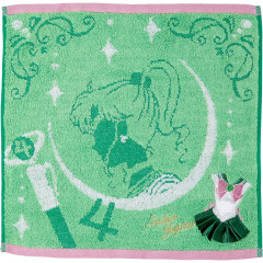 Japan Sailor Moon Towel Embroidery Handkerchief - Sailor Jupiter